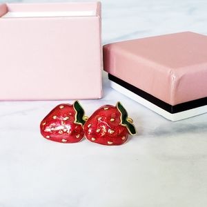 🍓STRAWBERRY EARRINGS🍓 (clip-on)